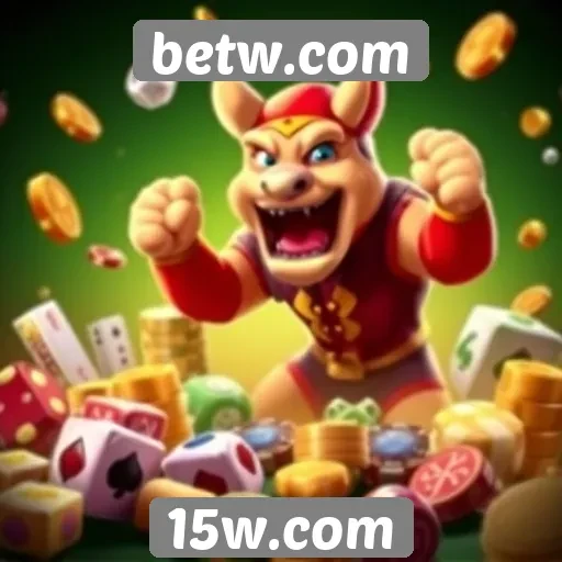 Variedade de jogos disponíveis no betw.com